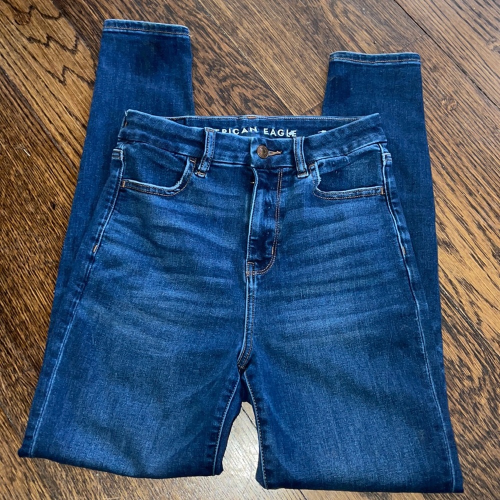 American Eagle super high rise jegging